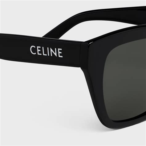 black celine shades